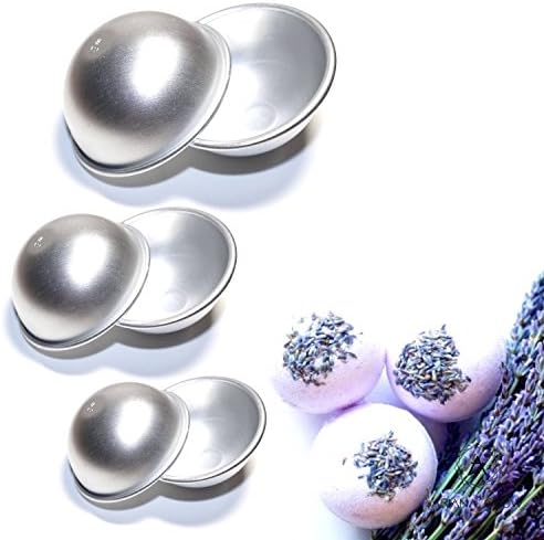 BATH BOMB MOLDS 3 SET LUSH BOMBS KIT ✮ Your Own Homemade Fizzies Fun And Relaxation ✮ Food Safe For Handmade Soap Salts Candy Or Chocolate ✮ Will NOT Break Like Plastic Balls ✮ 100% Fabulous