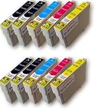 Produkt-Bild: 10 Druckerpatronen kompatibel f&uuml;r Epson T1291 - T1294