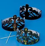 Magic Color Scratch Princess Tiaras (1 dz)