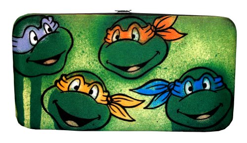  TMNT Teenage Mutant Ninja Turtles Cast Spray Hinge Wallet