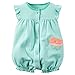 Carter's Baby Girls Cotton Romper Set - Sea Life