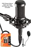 Audio Technica AT2035 W/Shock Mount, Pop Filter, and 10' XLR Cable
