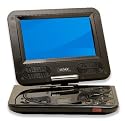 Denver MT-774 Tragbarer DVD Player 18cm (7') mit schwenkbarem Bildschirm und AV Wiedergabe