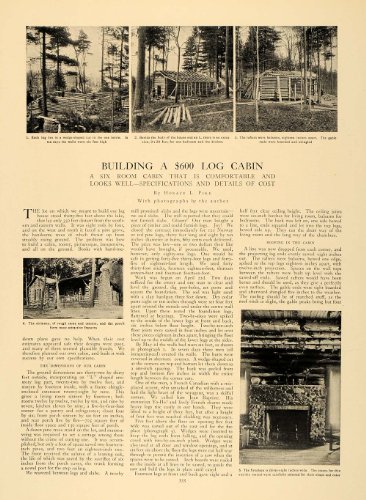 Hot Hot Hot Sale 1906 Article Building Log Cabin Construction