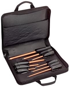 buying Klein 33528 9-Piece 1000-Volt Cushion Grip Insulated Screwdriver Kit - 