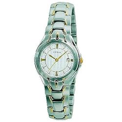 YEMA by Seiko of France Women's All Stainless-Steel Two-tone Round Faced Watch. Model: YM646