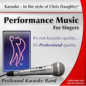 It's Not Over (Karaoke version Without Backgrounds) {Karaoke in the style of Chris Daughtry}