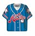 All-Star Baseball Jersey Shaped Lunch Plates 8ct