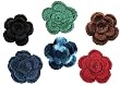 Handmade Acrylic Flower Pin or Broche - 100% Crocheted By Hand Handmade Acrylic Flower Pin or Broche - 100% Crocheted By Hand