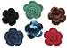Handmade Acrylic Flower Pin or Broche - 100% Crocheted By Hand