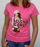 SELENA GOMEZ SHIRTS - *EXCLUSIVE* - SELENA GOMEZ T-SHIRTS FOR JUNIORS - PINK RAZZLE TEE! - JUNIORS SIZES!