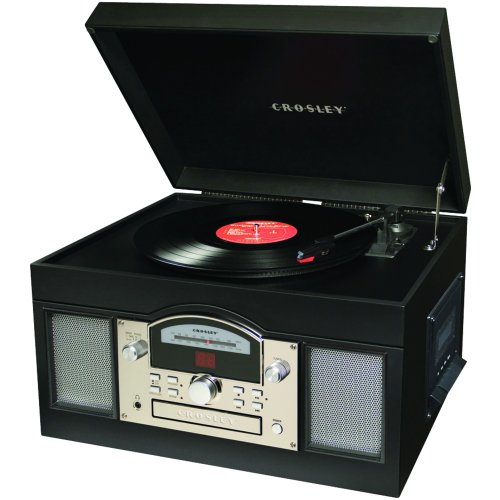 CROSLEY RADIO CR6001A-BK ARCHIVER USB TURNTABLE