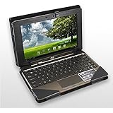 Poetic ASUS Transformer Book T100 PU Leather Keyboard Portfolio Stand Case Cover-Black