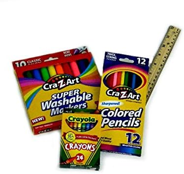 Dr. Suess School Supply Bundle with Crayola Crayons