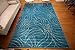 Feraghan/New City New Floral City Contemporary Modern Area Rug, 2' x 3', Light Blue/White