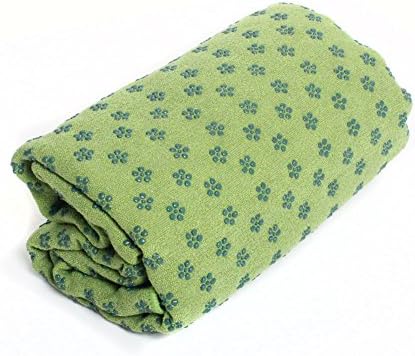 Sunny Helen Hot Yoga Towel 72''/183cm Pilates Blankets Sport Fitness Exercise Yoga Mat Cover (Green)