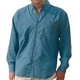 Front Row Long Sleeve Denim Shirt