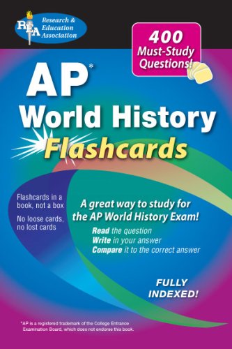 AP World History Flashcard Book (REA) (Test Preps)