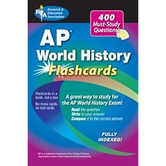 AP World History Flashcard Book (REA) (Test Preps)