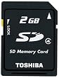 TOSHIBA SD���ꥫ���� Class4 2GB SD-E002G4