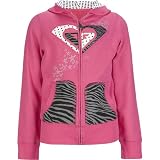 ROXY Summer Safari Girls Hoodie - Hot Pink