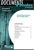 Constitution fran�aise du 4 octobre 1958