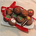 Christmas Decorated Oreo Cookies - 6 piece