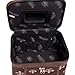 World Traveler Fleur De Lis Collection Cosmetic Train Case (2 piece set)