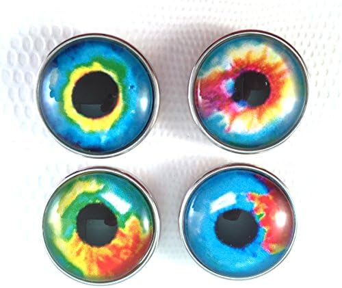 Snap On Button Snap Jewelry Interchangeable Black Holes Pattern Noosa Style Snap Charm Chunk Popper.The Price is for one unit.