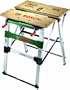 Bosch PWB 600 Workbench Bamboo Surface with Clamping Dogs