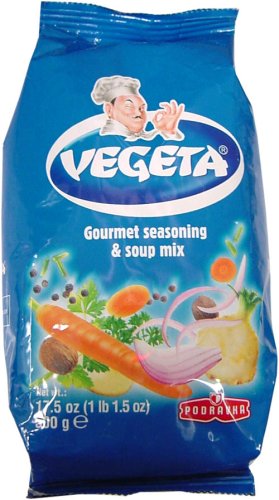 Vegeta Gourmet Seasoning and Soup Mix (Sazon) 500 Gram Bag by S-C Seasoning Co.