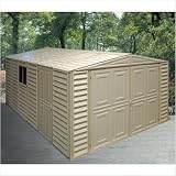 10.5' x 23.5' Vinyl Garage and Foundation