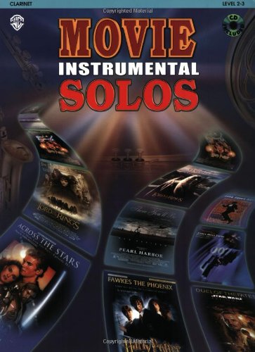 Movie Instrumental Solos:Clarinet Book W CD