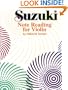 Suzuki Note Reading for Violin