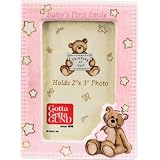 Baby's First Smile Baby Picture Frame - Pink by
