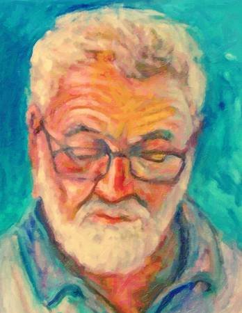 Custom Order #IV-W8Q, Oil on Canvas, Custom Painting of The Person You Love, For 1 Person of Customer's Choice, Style: Expressionism, with Signature Text 