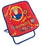 Fireman Sam Square Metal Fold Up Chair from Born to Play
