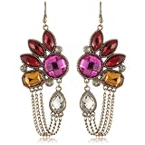 large chandelier earrings for wedding Sparkling Sag