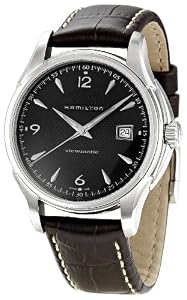 Hamilton Men's H32515535 Jazzmaster Black Dial Watch by Hamilton