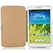 MoKo Samsung Galaxy Tab 3 8.0 Case - Ultra Slim Lightweight Smart-shell Stand Cover Case for Samsung Galaxy Tab 3 8.0 Inch SM-T3100 / SM-T3110 Android Tablet, Floral PURPLE (with Smart Auto Wake / Sleep Feature. WILL NOT Fit Samsung Galaxy Tab 4 8.0)