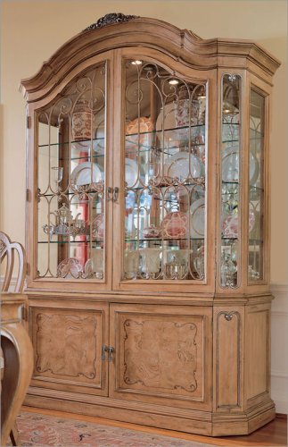 Childrens Toyshop  Kitchen & Housewares : American Drew 622-830/831 Jessica McClintock Two-Door China Cabinet