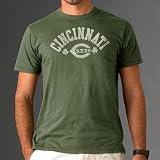 Cincinnati Reds St. Patrick's Day Topsail T-Shirt by '47 Brand
