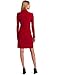 KAMALIKULTURE Women's Long-Sleeve Side-Draped Dress