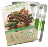 Ahh! Gourmet Perky Savory Coffee Sauce, All-Natural Cooking Kits in Shelf-Stable Retort Pouches, 8.5-Ounce Unit (Pack of 2)