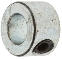 Steel Shaft Collar, Set Screw Type, 3/4" Bore x 1-1/4" OD x 9/16" W, 5/16-18 Set Screw