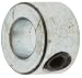 Steel Shaft Collar, Set Screw Type, 7/16" Bore x 7/8" OD x 7/16" W, 1/4"-20 Set Screw