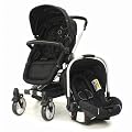 Petite Star Kurvi Klassic 3 in 1 Pushchair Travel system [pram, forward, & rear facing] includes Raincover & Carseat