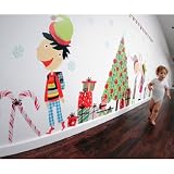Pop & Lollie Christmas Overlay Wall Stickers
