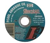 Pearl Abrasive CW4532A 4-1/2mm by .040mm by 7/8mm Thin Cut-Off Wheels