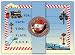 Trains Birthday Party Invitations - 10 pack fill-in cards Image